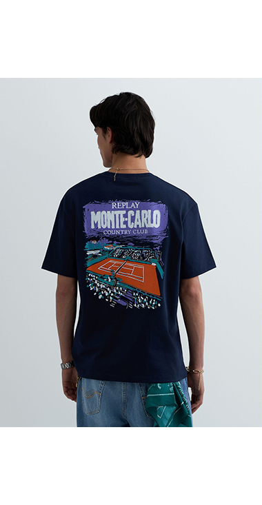 REPLAY × Monte Carlo Country Club オーバーサイズ Tシャツ